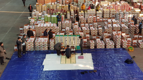 포항시 농산물도매시장 올해 첫 농산물 경매