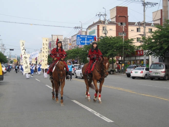 2012년 포은축제 시가지 행진
