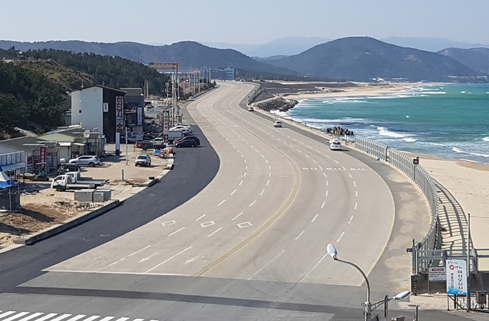 영일만산업단지 전선주 지중화 사업 완료